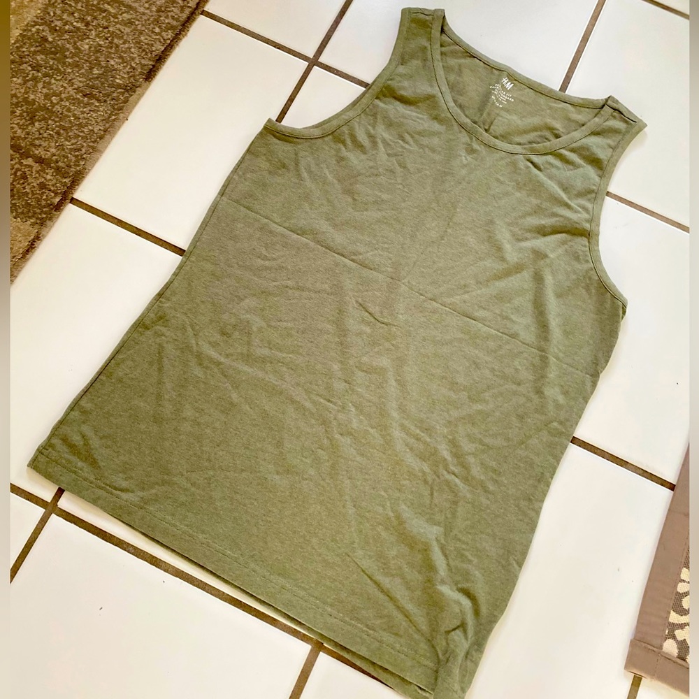 Regular fit men's tank